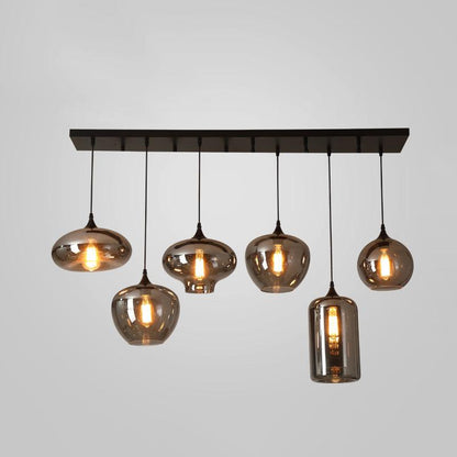 Elegant Glass Pendant Ceiling Light Fixture