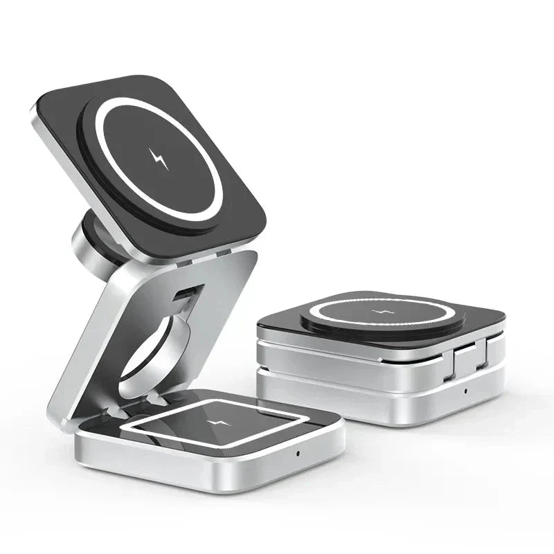 Compact 3-in-1 Portable Charging Dock - Cofik