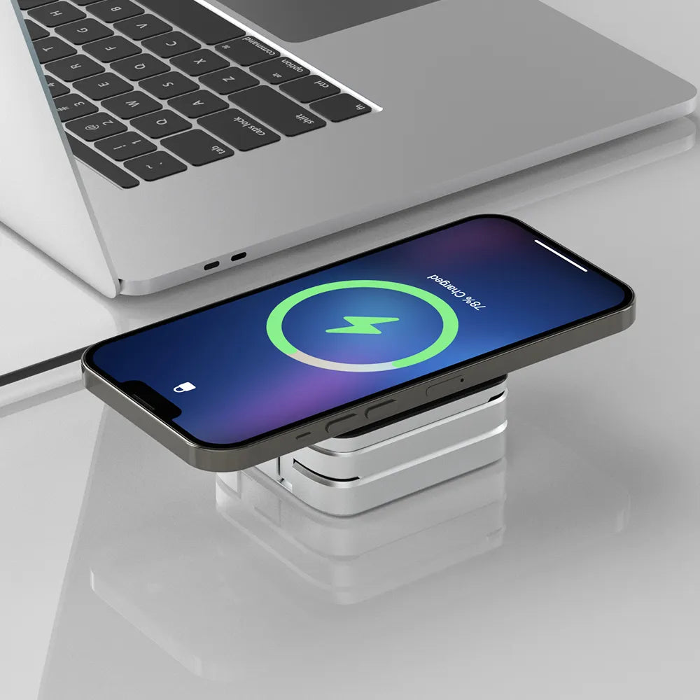 Compact 3-in-1 Portable Charging Dock