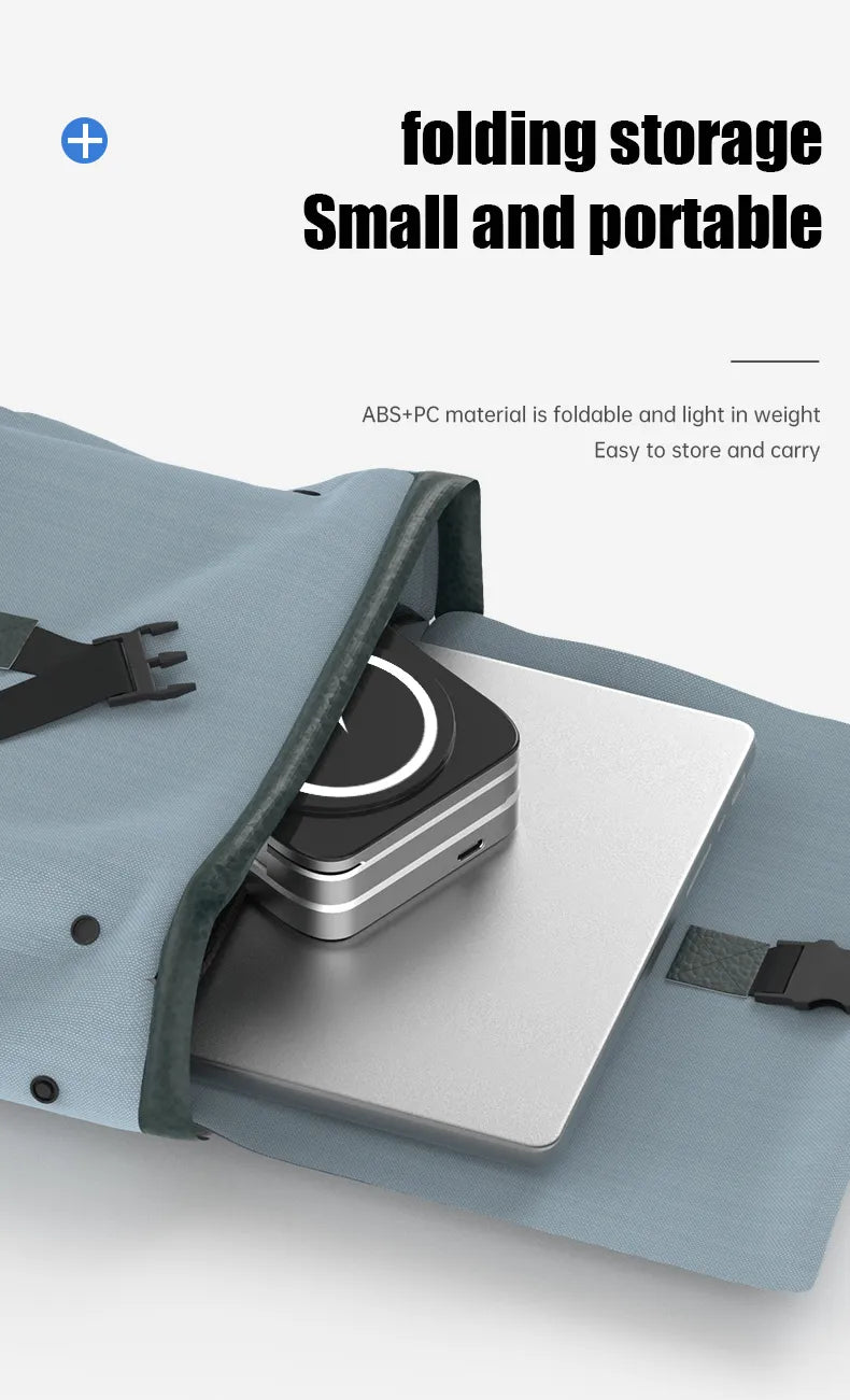 Compact 3-in-1 Portable Charging Dock