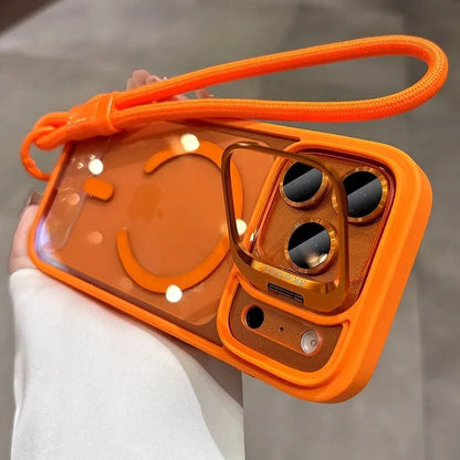 Clear MagSafe Phone Case with Durable Frame