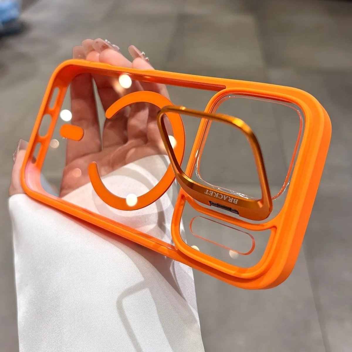 Clear MagSafe Phone Case with Durable Frame