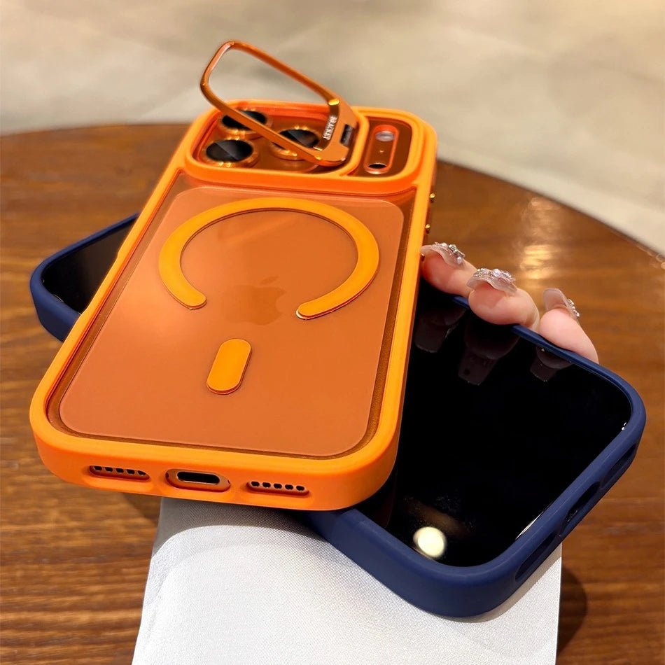 Clear MagSafe Phone Case with Durable Frame
