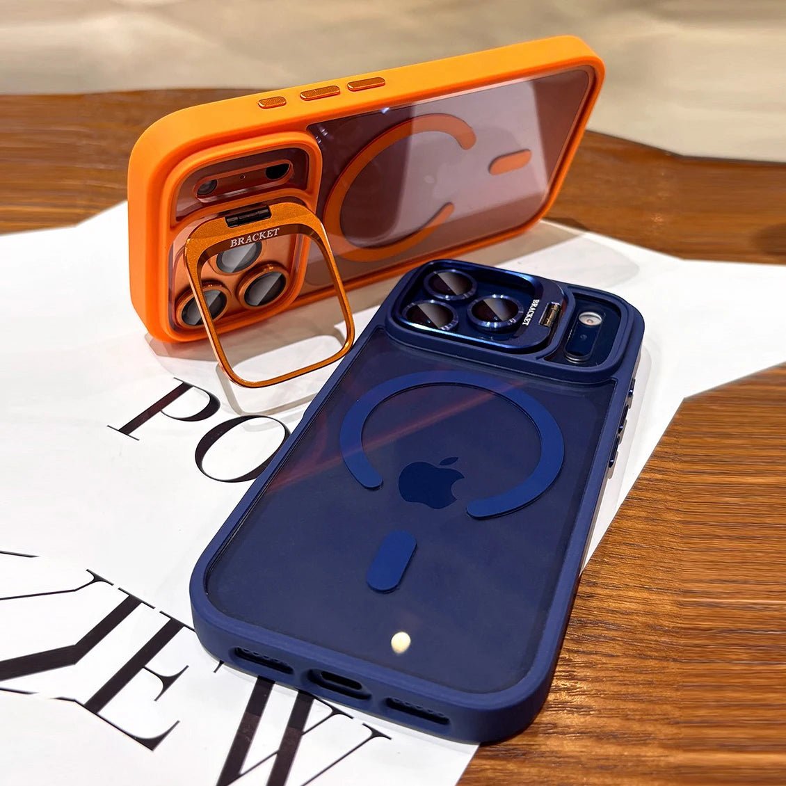 Clear MagSafe Phone Case with Durable Frame