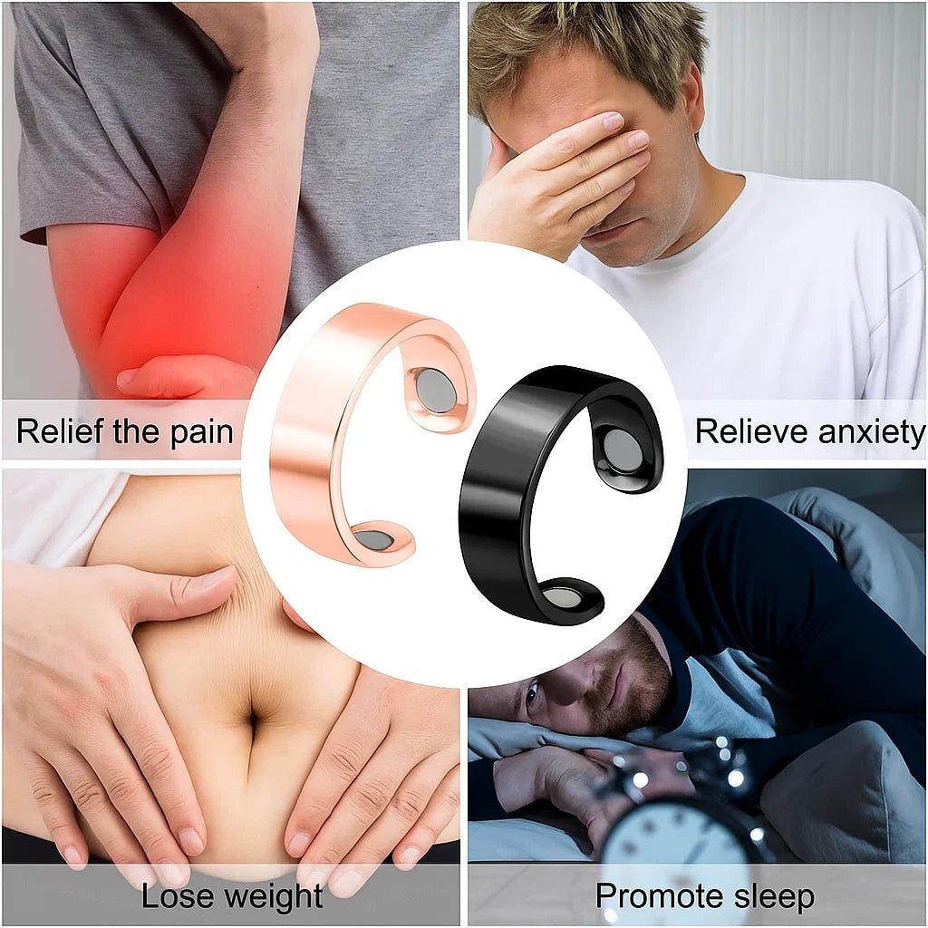 Magnetic Health Ring for Improved Circulation Wellness