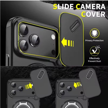 Tough iPhone 17 Case with Magnetic Phone Ring