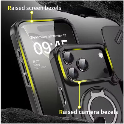 Tough iPhone 17 Case with Magnetic Phone Ring
