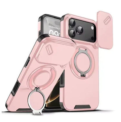Tough iPhone 17 Case with Magnetic Phone Ring