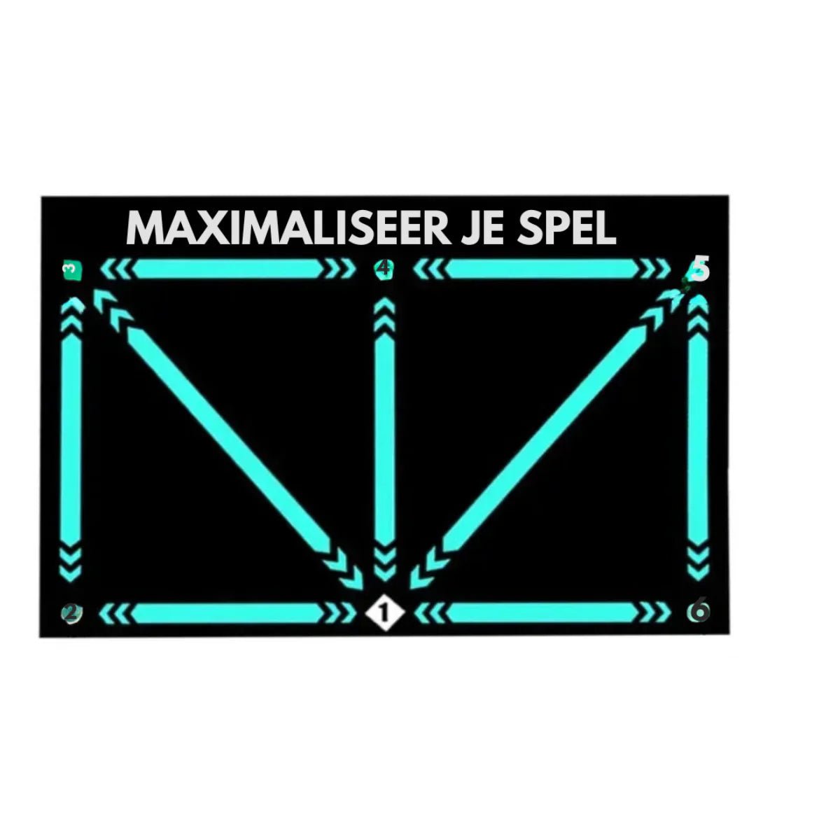 Fun Soccer Practice Mat