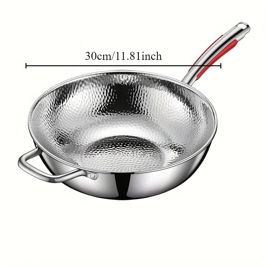 High-Quality Titanium Wok for Induction Cooktops