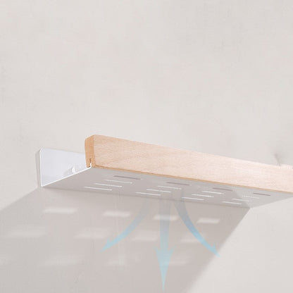 Easy Install Wall Shelf - Modern Bathroom Storage Rack