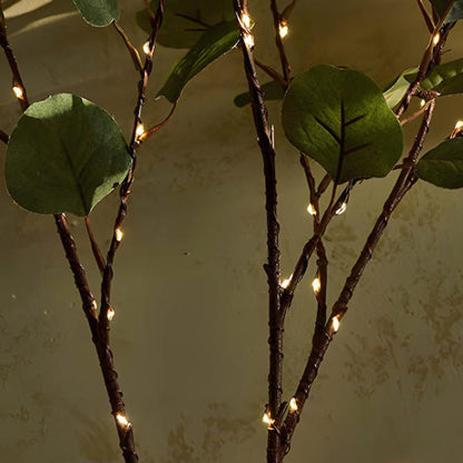 Soft Green Fairy String Lights 70cm Warm Ambiance