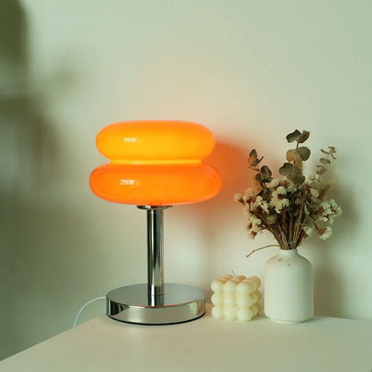 Sleek Glass Desk Lamp – Elegant Home Lighting