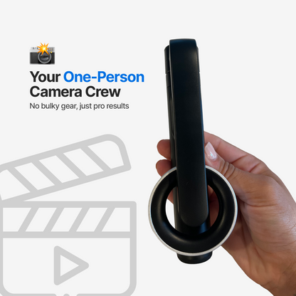 Compact iPhone Tripod with Bluetooth Remote