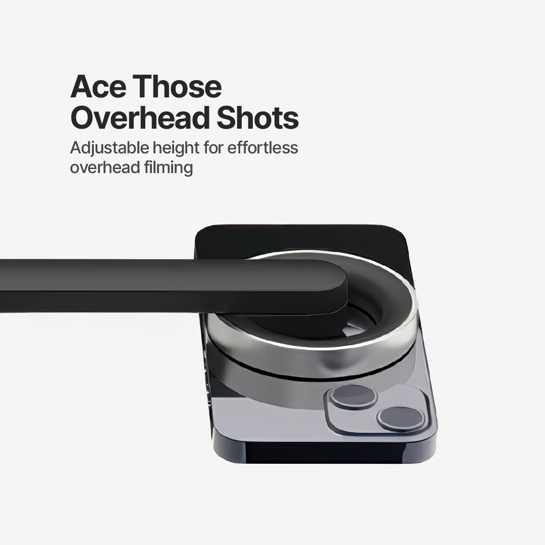 Compact iPhone Tripod with Bluetooth Remote