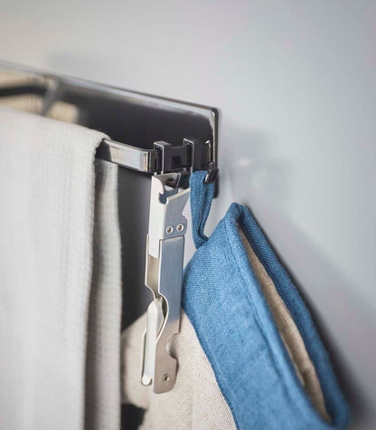 Strong Magnetic Kitchen Towel Rack - Stainless Steel
