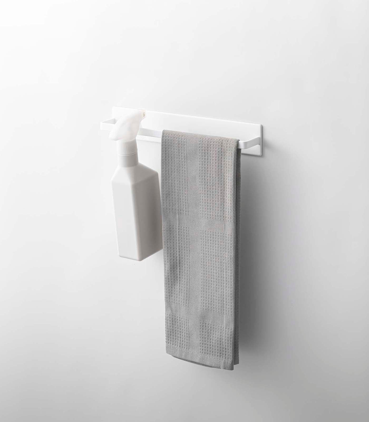 Strong Magnetic Kitchen Towel Rack - Stainless Steel