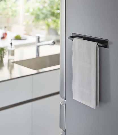 Strong Magnetic Kitchen Towel Rack - Stainless Steel