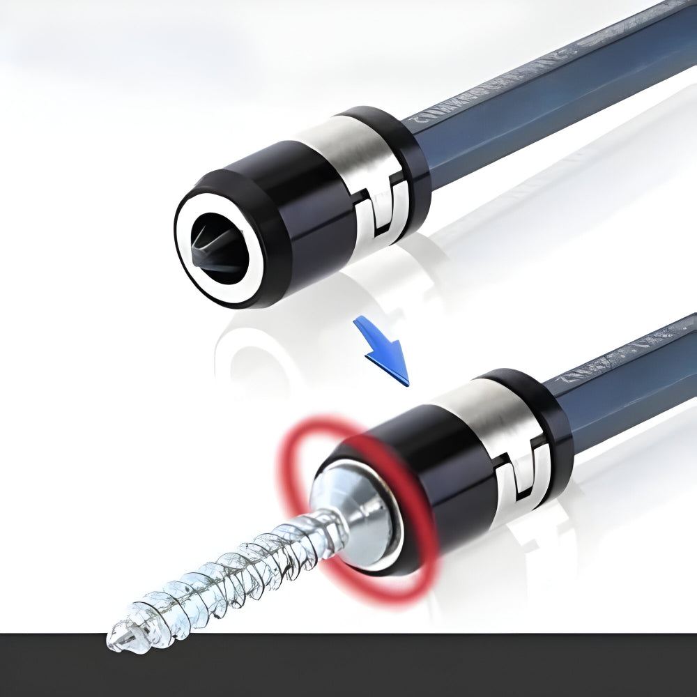 Strong Magnetic Screwdriver Bit Storage Ring