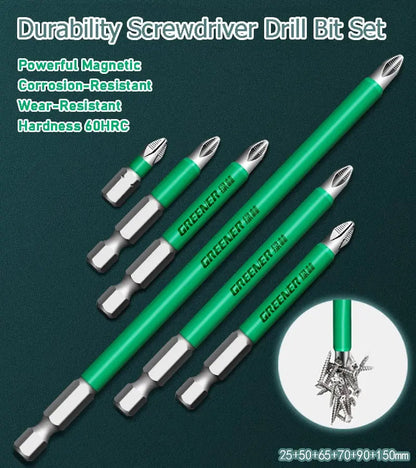 Magnetic Drill Bit Set (6 Pieces) - Cofik