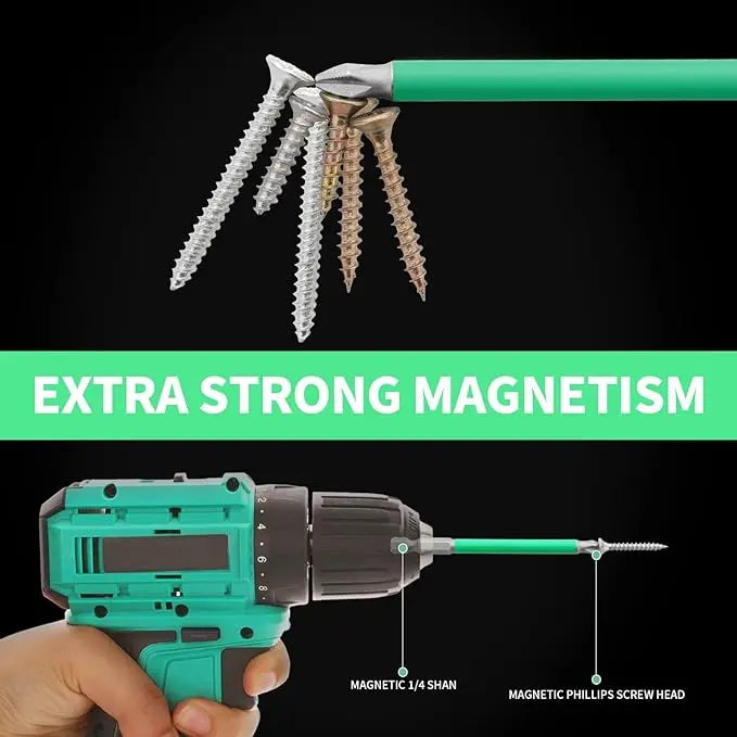 Magnetic Drill Bit Set (6 Pieces)