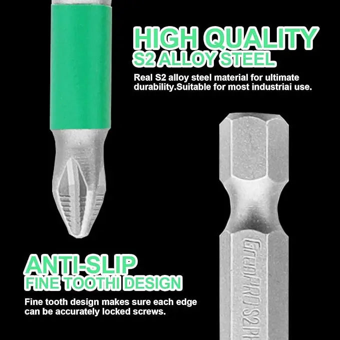 Magnetic Drill Bit Set (6 Pieces)