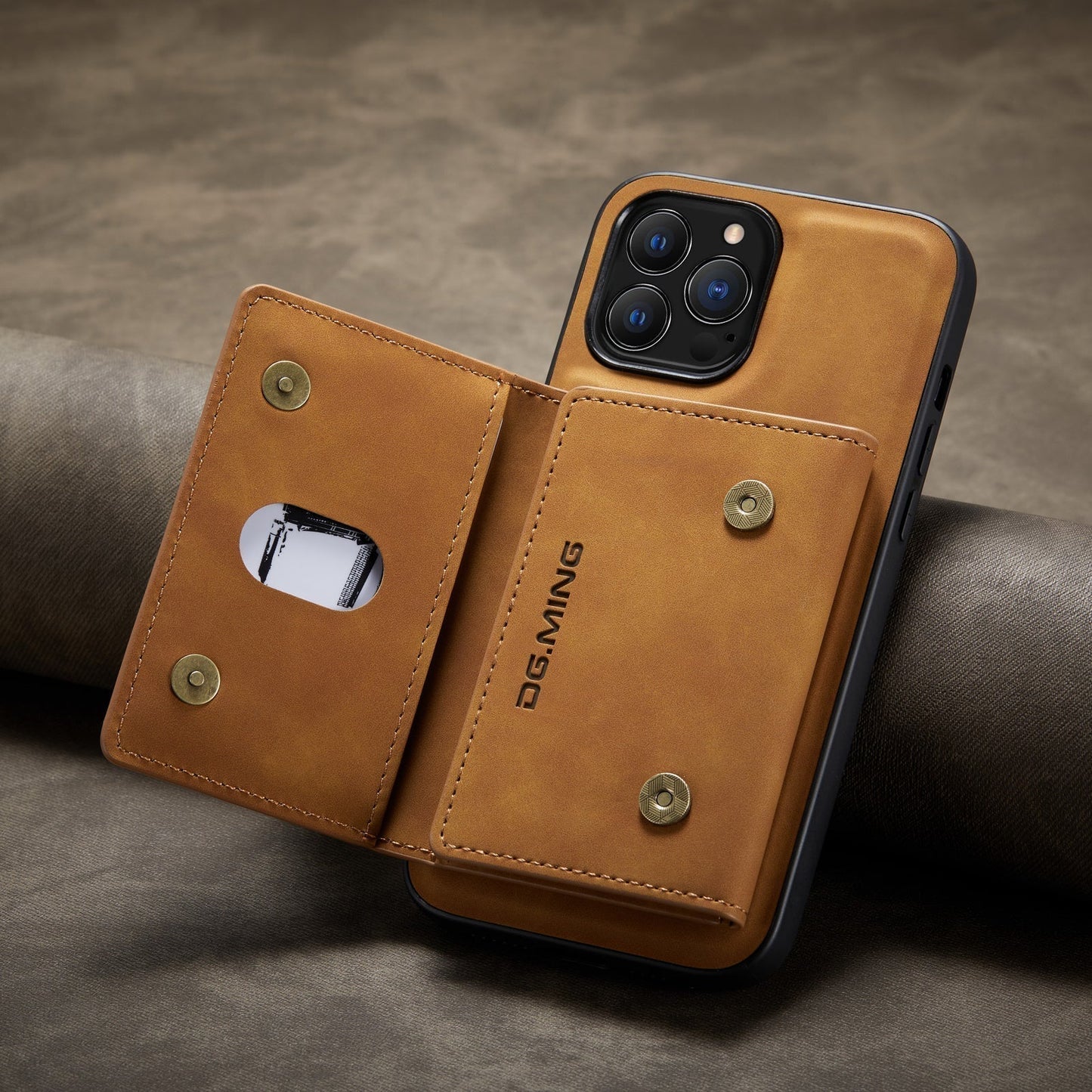 Premium Leather iPhone Wallet Phone Case