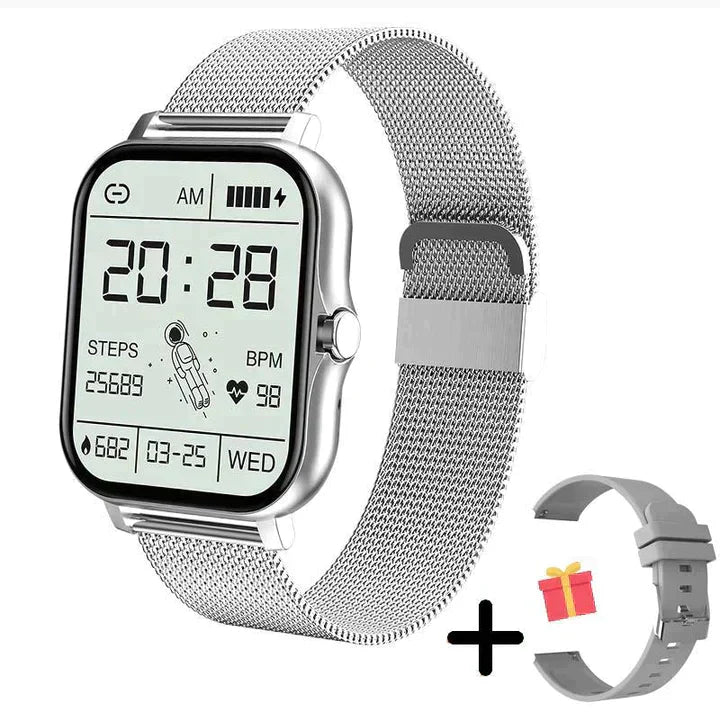 Advanced 1.83 Smart Watch with Fitness Tracker and Bluetooth