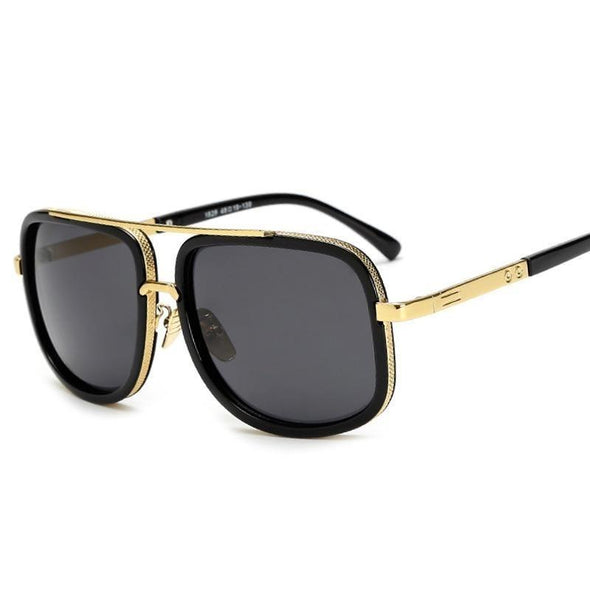 Men's UV Protection Polarized Sunglasses Lightweight Metal Frame - Cofik