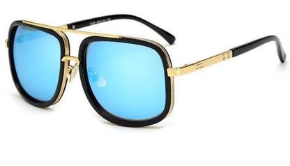 Men's UV Protection Polarized Sunglasses Lightweight Metal Frame