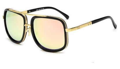 Men's UV Protection Polarized Sunglasses Lightweight Metal Frame