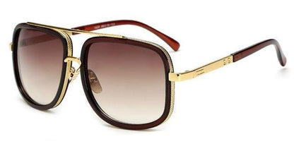 Men's UV Protection Polarized Sunglasses Lightweight Metal Frame