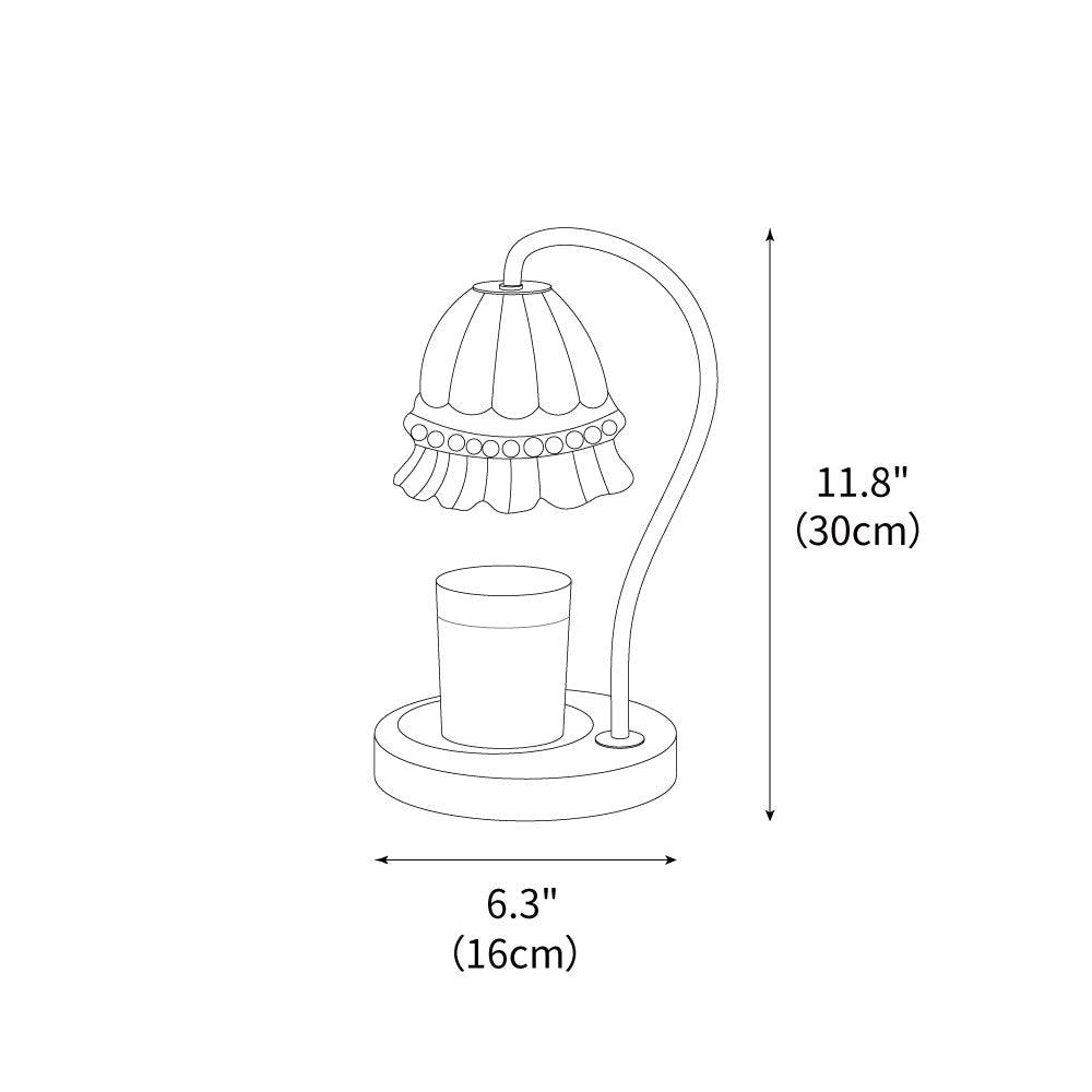 Warm Marble Desk Table Lamp