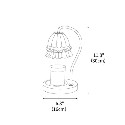 Warm Marble Desk Table Lamp