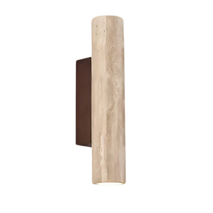 Modern LED Wall Light with Marble Effect