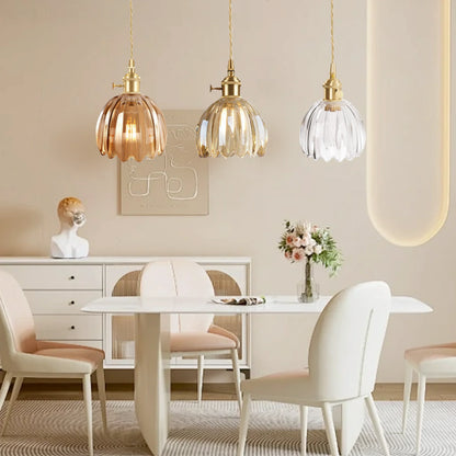 Elegant Glass Pendant Lamp for Kitchen Island Ceiling