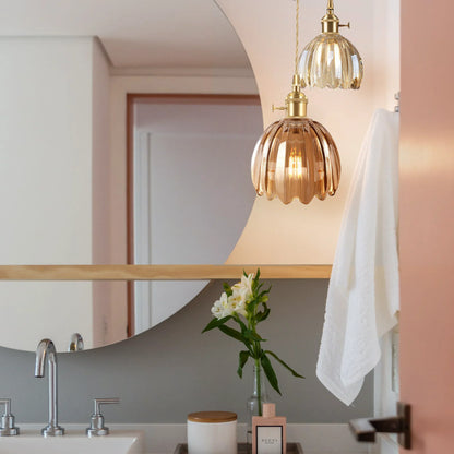 Elegant Glass Pendant Lamp for Kitchen Island Ceiling
