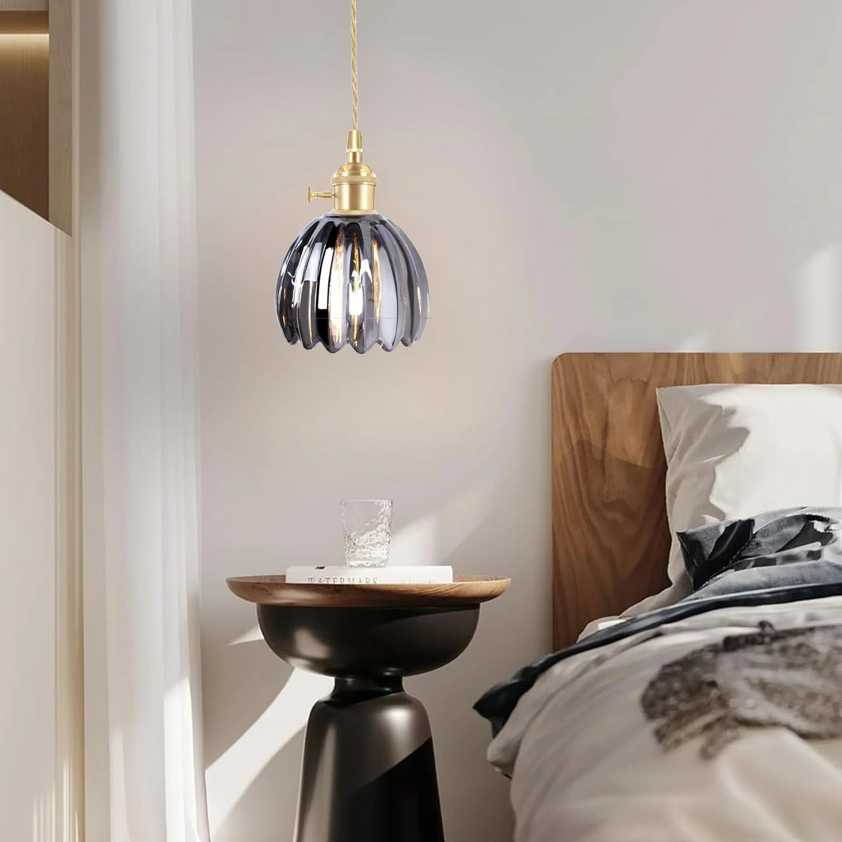 Elegant Glass Pendant Lamp for Kitchen Island Ceiling