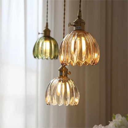 Elegant Glass Pendant Lamp for Kitchen Island Ceiling