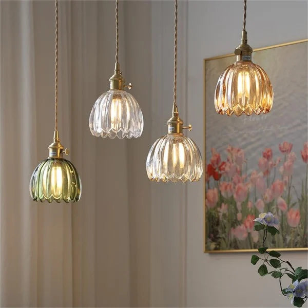 Elegant Glass Pendant Lamp for Kitchen Island Ceiling