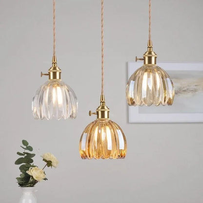Elegant Glass Pendant Lamp for Kitchen Island Ceiling