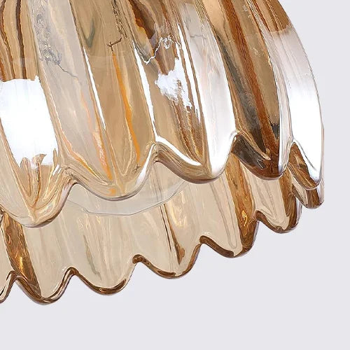 Elegant Glass Pendant Lamp for Kitchen Island Ceiling