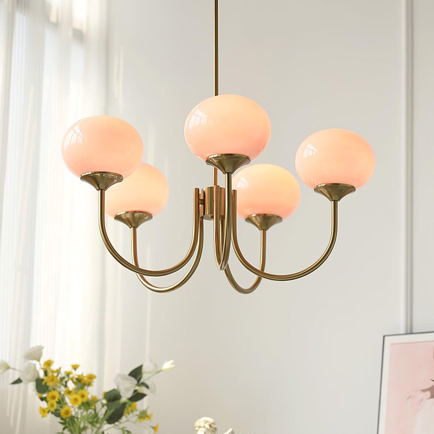 Soft Glow Pendant Chandelier Lamp