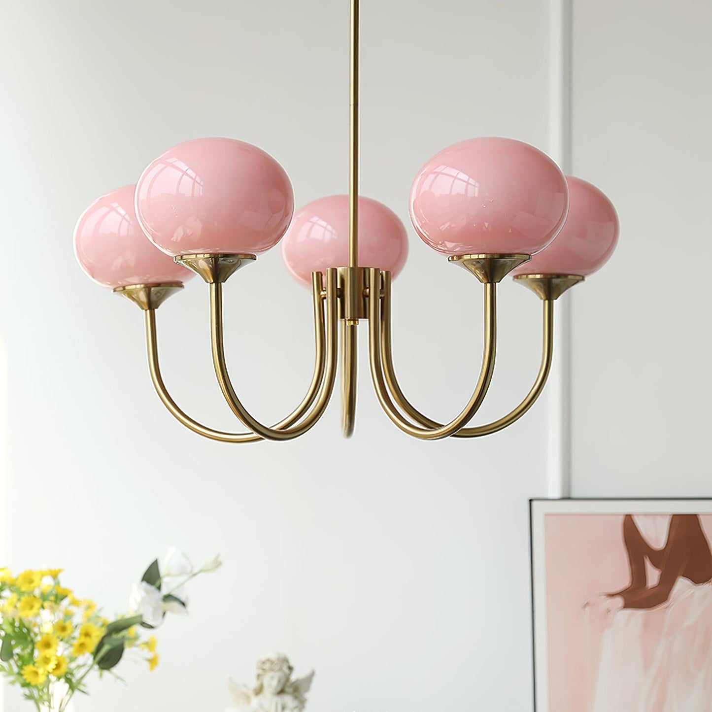 Soft Glow Pendant Chandelier Lamp