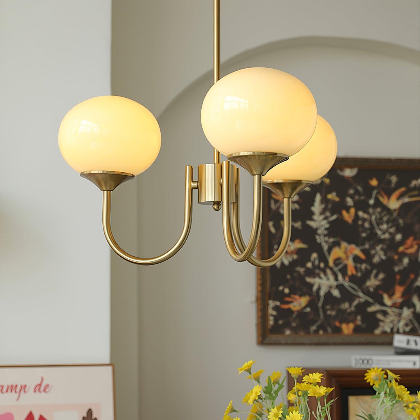 Soft Glow Pendant Chandelier Lamp