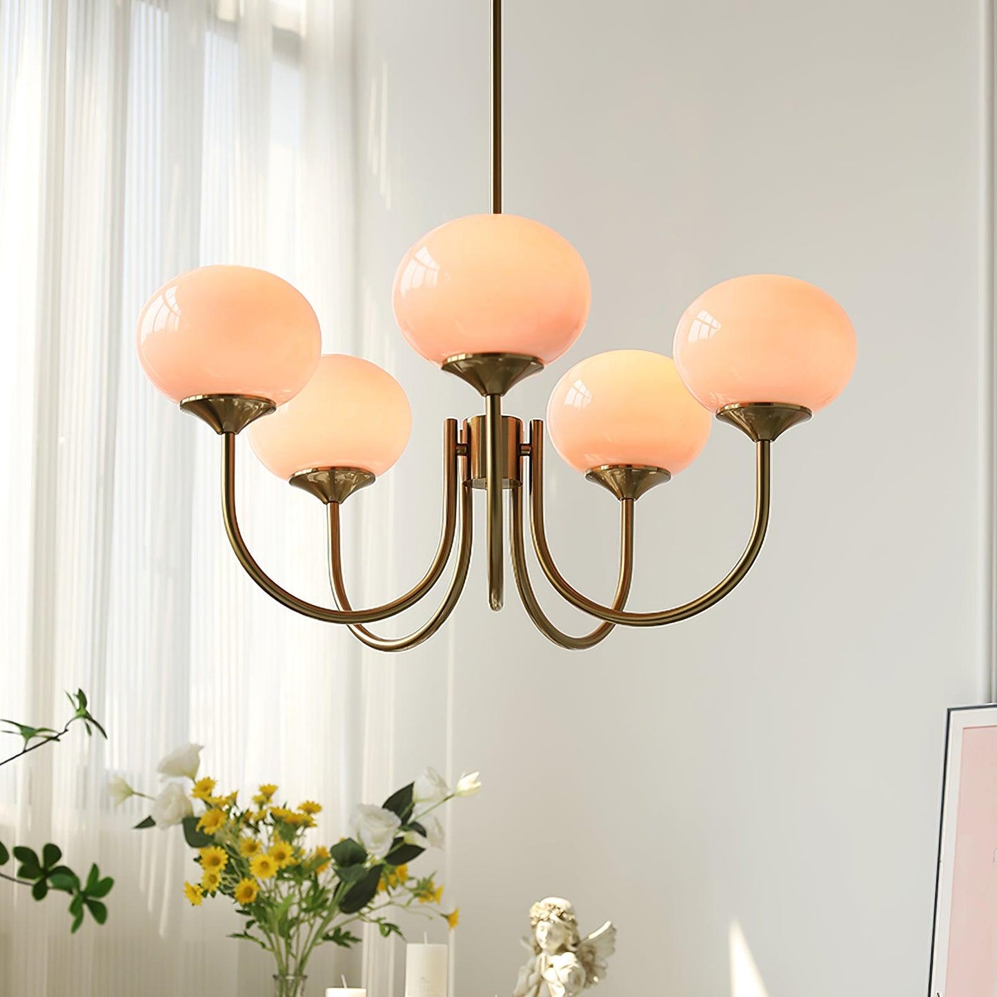 Soft Glow Pendant Chandelier Lamp