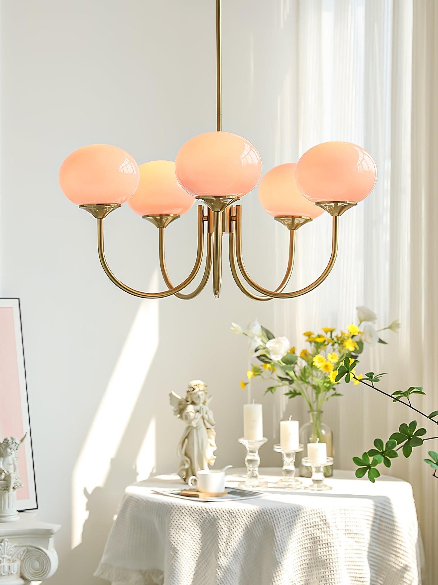 Soft Glow Pendant Chandelier Lamp