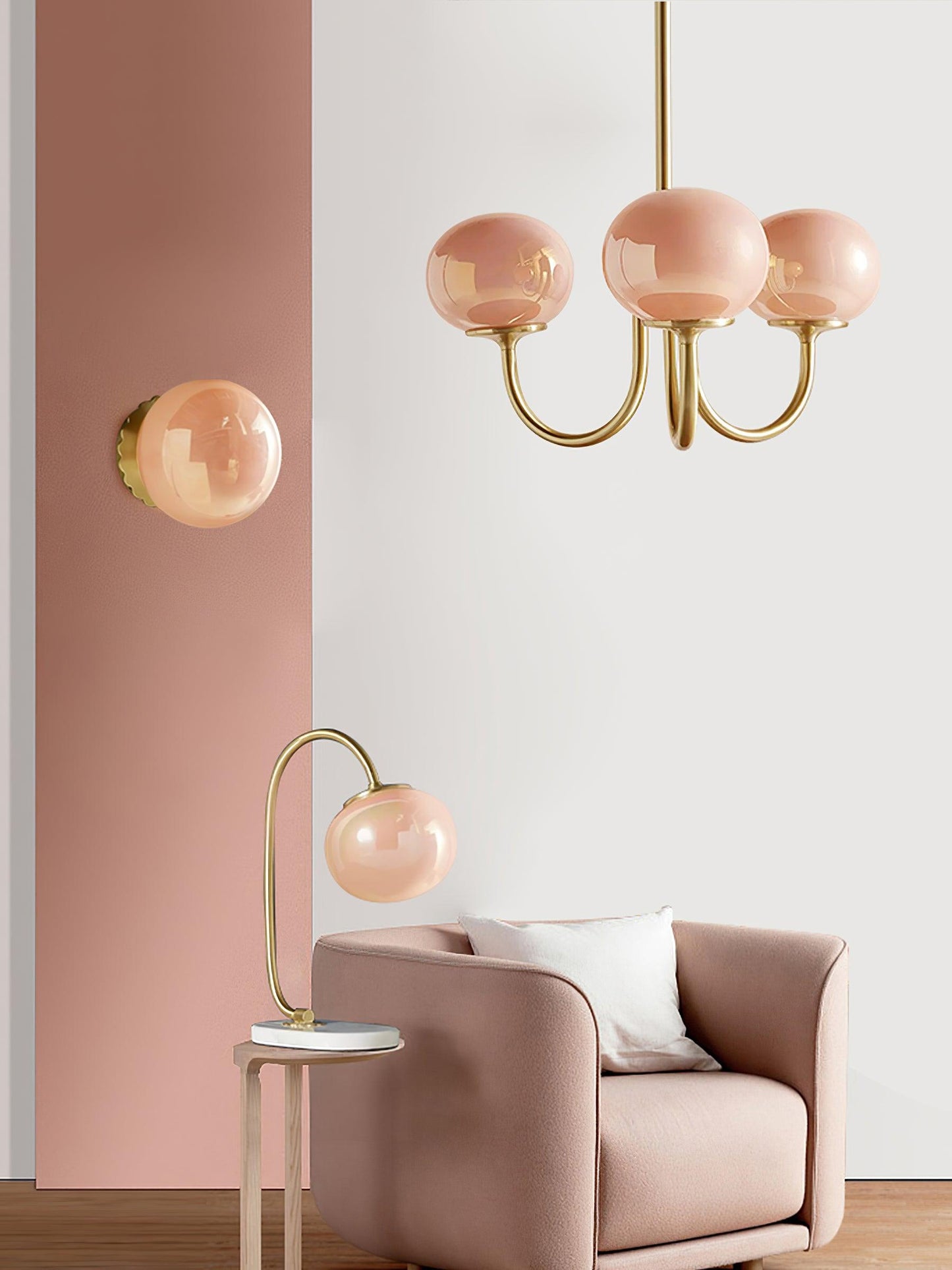 Soft Glow Pendant Chandelier Lamp