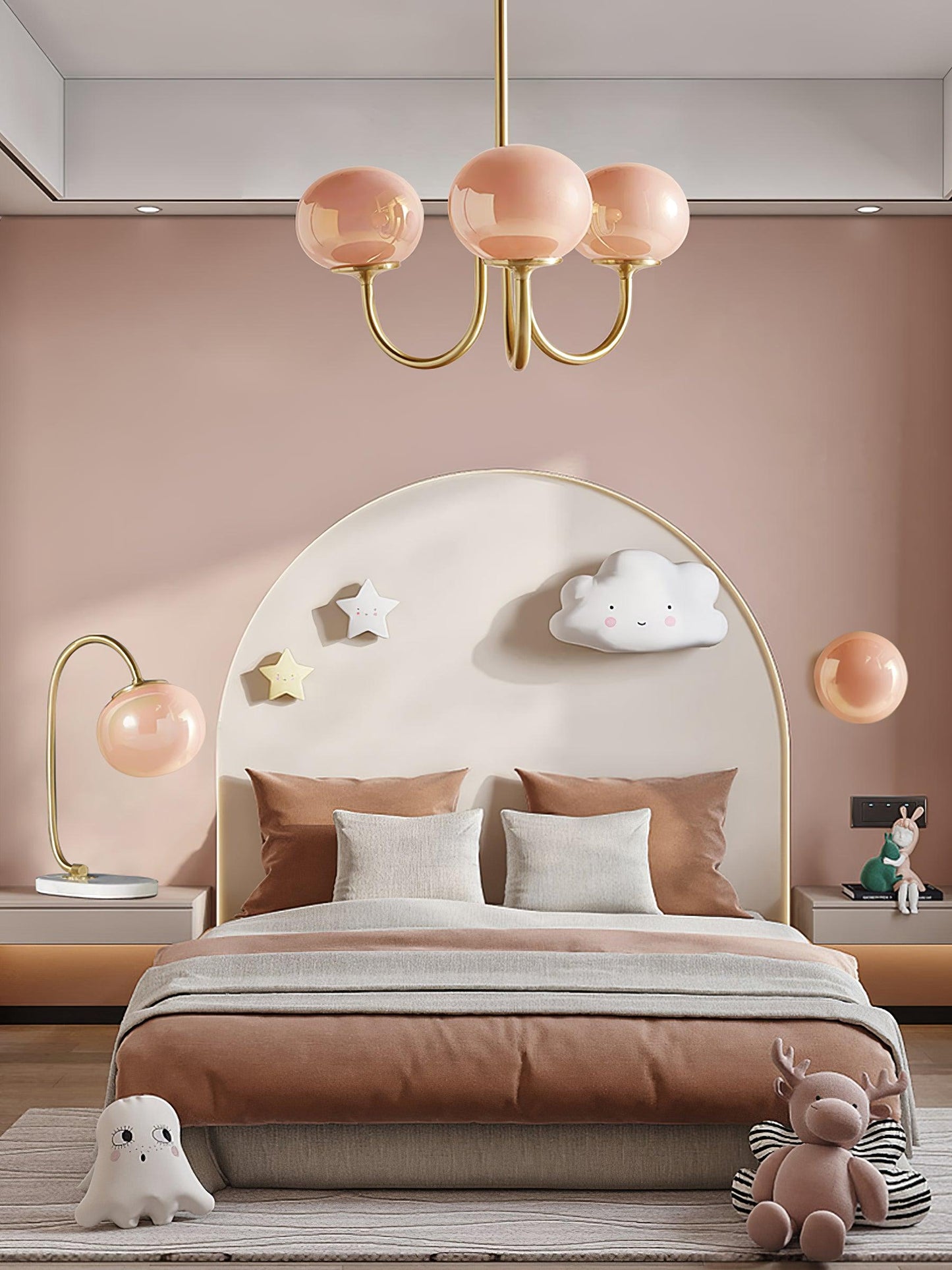 Soft Glow Pendant Chandelier Lamp