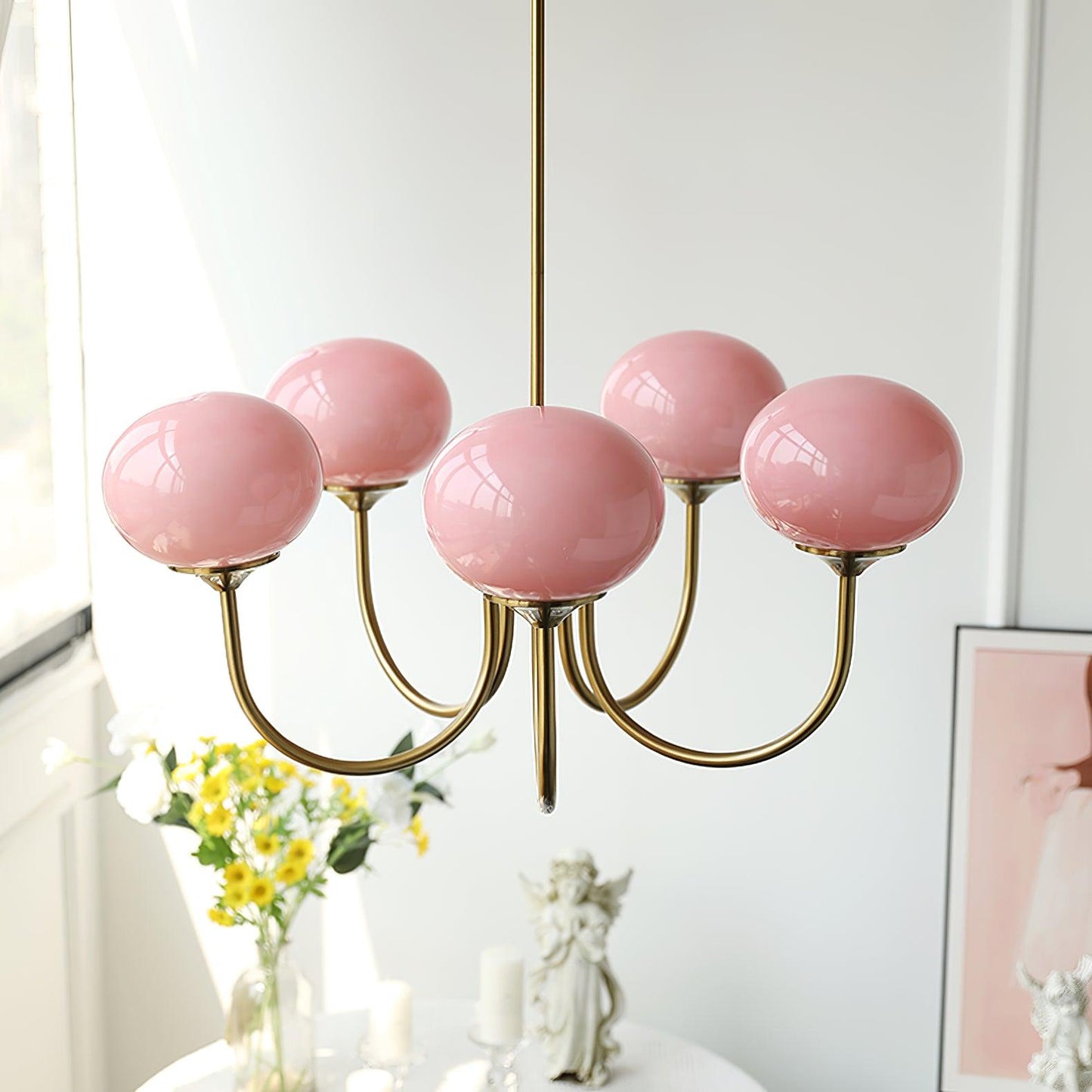 Soft Glow Pendant Chandelier Lamp